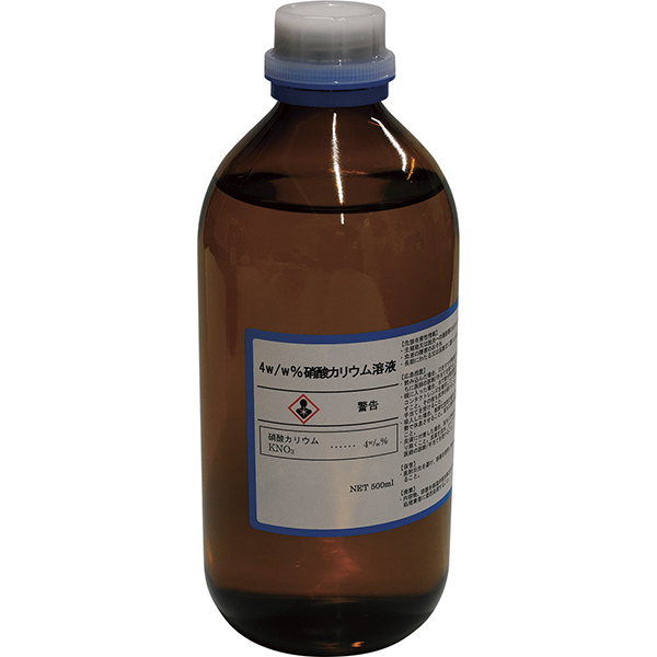 硝酸カリウム４％水溶液　５００ｍＬ　　Ｒ８２５９