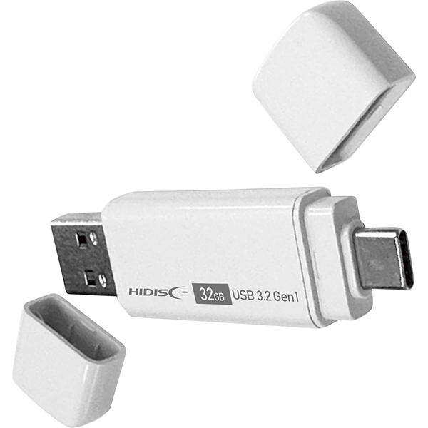 デュアルＵＳＢメモリー３２ＧＢ　　ＨＤＵＦ１４８Ｃ３２Ｇ３Ｃ
