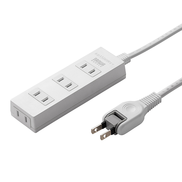 火災予防タップ・２Ｐ・４個口・５ｍ