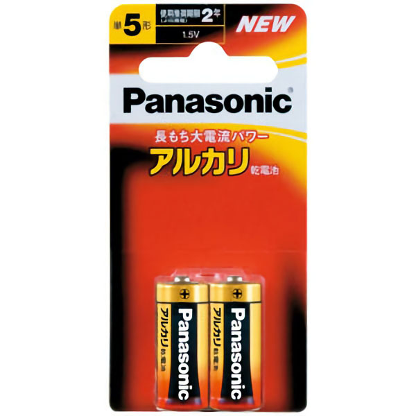 アルカリ乾電池単５　２本入