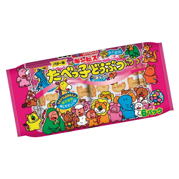 軽）たべっ子どうぶつ　バター味　１セット６袋×２パック