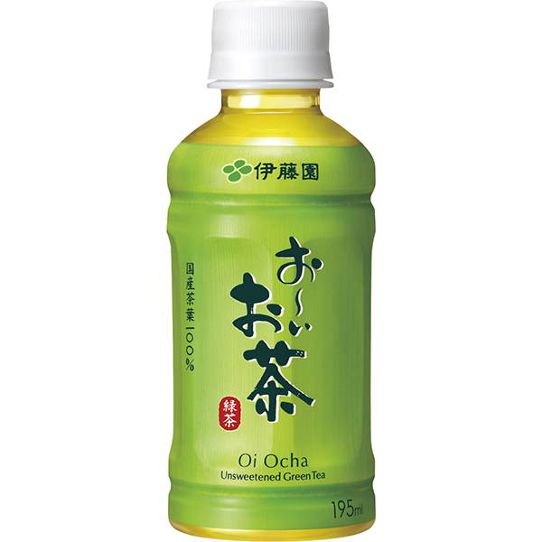 軽）ＰＥＴお?いお茶緑茶１９５ｍｌ　　６２７８６