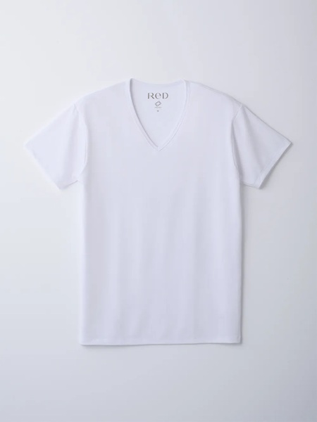 ReD バイタルテック Vネックインナー半袖　Mサイズ　メンズ　３枚セット　ホワイト