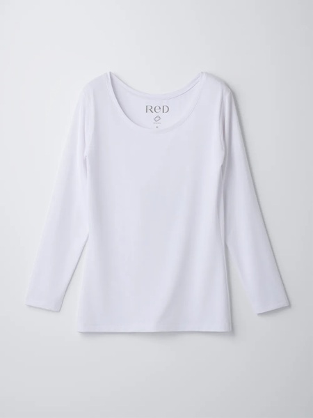 ReD バイタルテック Uネックインナー長袖 　LLサイズ　 ウィメンズ　３枚セット　ホワイト